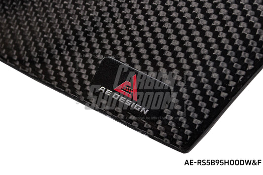 Audi RS5 S5 A5 B9 B9.5 2017 2018 2019 2020 2021 2022 2023 2024 with Aftermarket Parts - AE Style Hood Bonnet Carbon Fiber from ArmorExtend