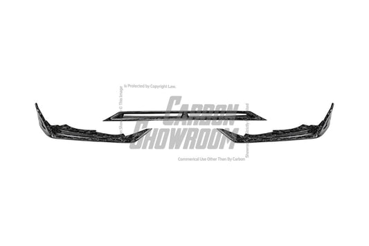 Audi RSQ8 2021 2022 2023 2024 with Aftermarket Parts - AE Front Lip Carbon Fiber from ArmorExtend