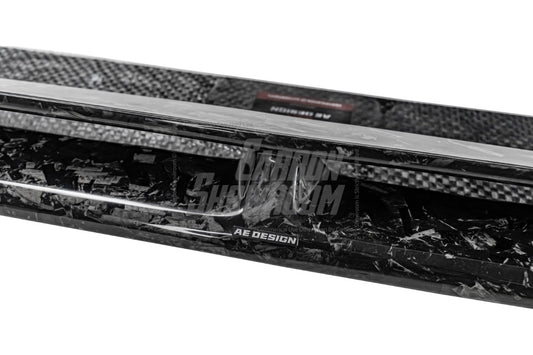 Audi RSQ8 2021 2022 2023 2024 with Aftermarket Parts - AE Front Lip Carbon Fiber from ArmorExtend