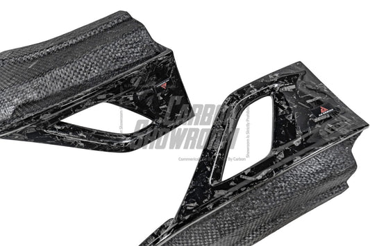 Audi RSQ8 2021 2022 2023 2024 with Aftermarket Parts - AE Front Lip Carbon Fiber from ArmorExtend