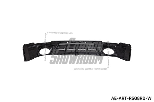 Audi RSQ8 2021 2022 2023 2024 SQ8 Q8 (requires you to upgrade the exhaust tips to RSQ8 version) 2020 2021 2022 2023 2024 with Aftermarket Parts - AE Rear Diffuser Pre-Preg Carbon Fiber from ArmorExtend