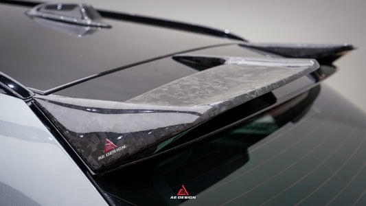 BMW M3CS M3C M3 G81 2021-ON & 3 Series M340i 330i G21 (Fits Both Pre-LCI & LCI) 2019-ON with Aftermarket Parts - Rear Roof Spoiler Dry Pre-preg Carbon Fiber from Armorextend