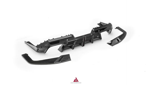 BMW M5C M5 G90 2024-ON with Aftermarket Parts - Rear Diffuser & Canards Pre-preg Carbon Fiber from Armorextend