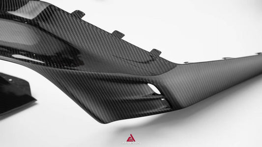 BMW M5C M5 G90 2024-ON with Aftermarket Parts - Rear Diffuser & Canards Pre-preg Carbon Fiber from Armorextend