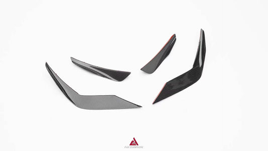BMW M5C M5 G90 2024-ON with Aftermarket Parts - Front Canards Pre-preg Carbon Fiber from Armorextend