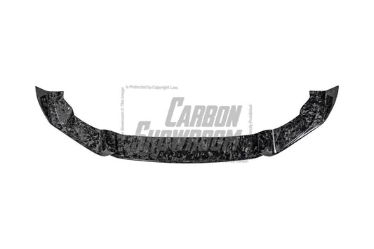BMW X3M X3MC F97 Pre-LCI 2019 2020 2021 & X4M X4MC F98 Pre-LCI 2019 2020 2021 with Aftermarket Parts - AE Front Lip Carbon Fiber from ArmorExtend