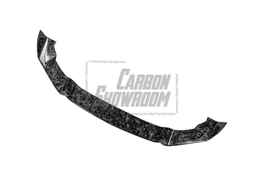 BMW X3M X3MC F97 Pre-LCI 2019 2020 2021 & X4M X4MC F98 Pre-LCI 2019 2020 2021 with Aftermarket Parts - AE Front Lip Carbon Fiber from ArmorExtend