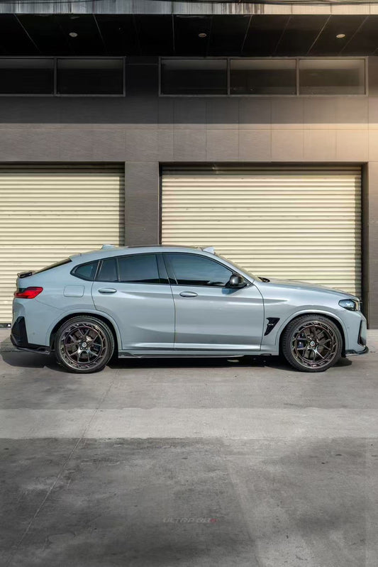 Armorextend AE Design Carbon Fiber Side Skirts for BMW X3 X3M/C X4 X4M/C F97 F98 G01 G02 - Performance SpeedShop