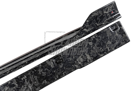 Armorextend AE Design Carbon Fiber Side Skirts for BMW X3 X3M/C X4 X4M/C F97 F98 G01 G02 - Performance SpeedShop