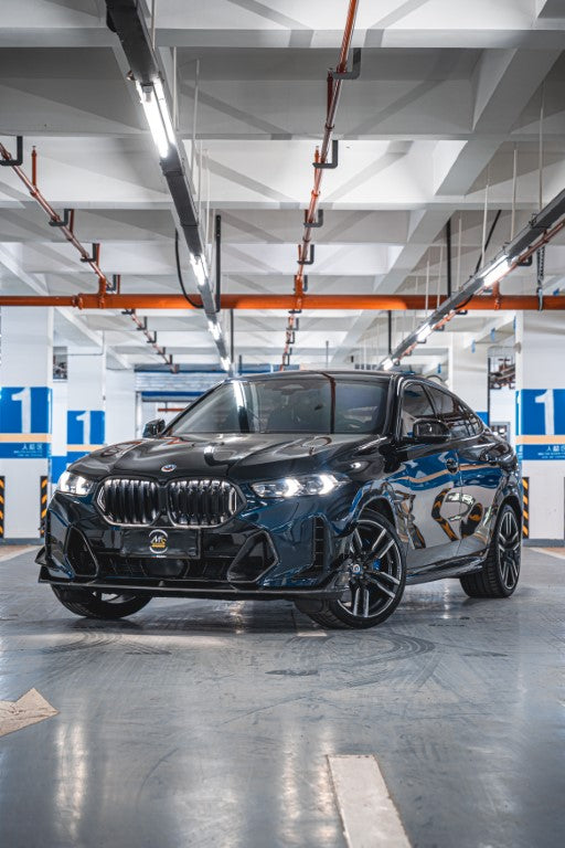 BMW X6 M60i xDrive40i G06 LCI 2024-ON with Aftermarket Parts - AE Front Canards Carbon Fiber from ArmorExtend