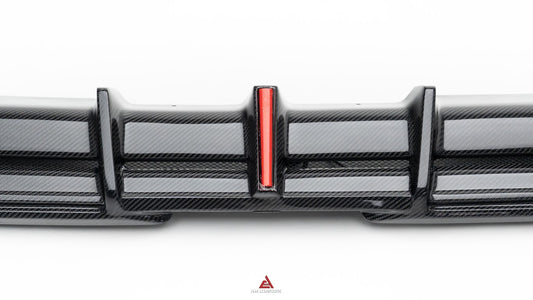 BMW XM / XM Label Red G09 2023-ON with Aftermarket Parts - AE Rear Diffuser & Canards Carbon Fiber from ArmorExtend