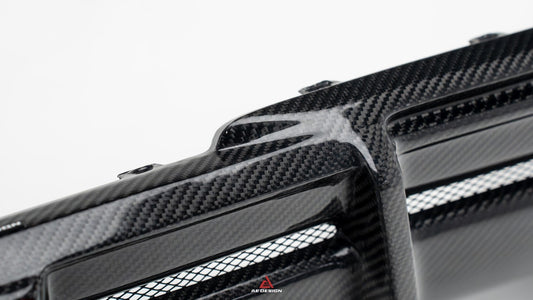 BMW XM / XM Label Red G09 2023-ON with Aftermarket Parts - AE Rear Diffuser & Canards Carbon Fiber from ArmorExtend