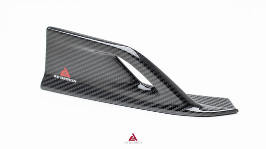 Porsche Panamera 976 Base 4 4S E-Hybird 2024-ON with Aftermarket Parts - AE Desgin ART Front Lip Carbon Fiber from ArmorExtend