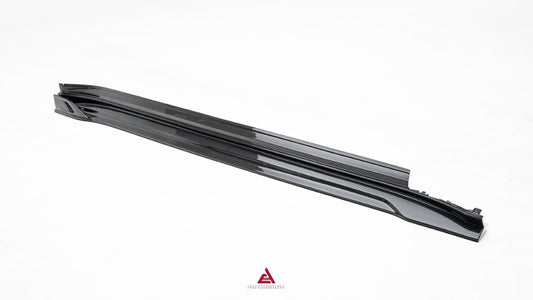 Porsche Panamera 976 Base 4 4S E-Hybird GTS Turbo 2024-ON with Aftermarket Parts - AE Desgin ART Side Skirts Carbon Fiber from ArmorExtend