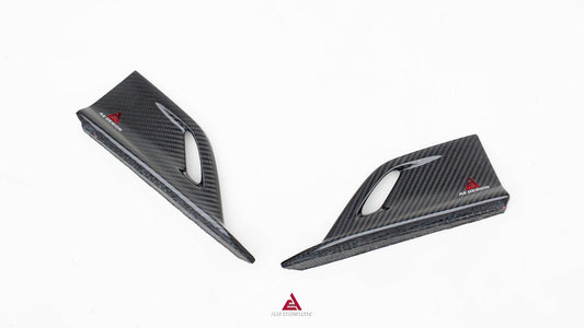 Porsche Panamera 976 Base 4 4S E-Hybird 2024-ON with Aftermarket Parts - AE Desgin ART Front Lip Carbon Fiber from ArmorExtend