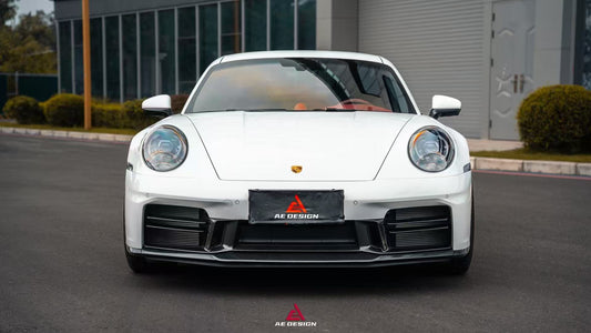 Porsche 911 992.2 Carerra Base/S/T/4S/Targa4S 2025-ON with Aftermarket Parts - Front Intake Vents Replacement Slats Pre-preg Carbon Fiber from Armorextend