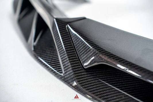 Porsche Cayenne Coupe 9Y0.2 Base/S/E-Hybrid 2024-ON & Cayenne Coupe 9Y3.2 Base/S 2024-ON with Aftermarket Parts - AE Front Lip & Canards Pre-preg Carbon Fiber from ArmorExtend