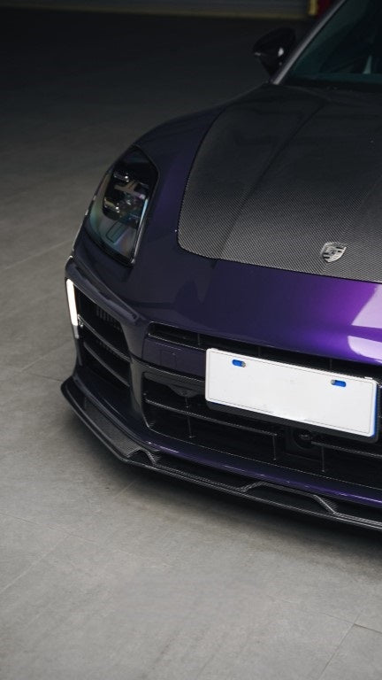 Porsche Panamera 976 Base 4 4S E-Hybird GTS Turbo 2024-ON with Aftermarket Parts - AE Desgin ART Hood Carbon Fiber from ArmorExtend