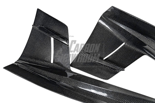 Porsche 911 992 Carrera/4/S/4S 2020-ON with Aftermarket Parts-ART Style Carbon Fiber Side Skirts from ArmorExtend
