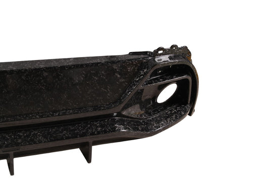 Aston Martin DBX Base 2021 2022 2023 2024 with Aftermarket Parts - Rear Diffuser Dry Pre-preg Carbon Fiber from Ventus Veloce