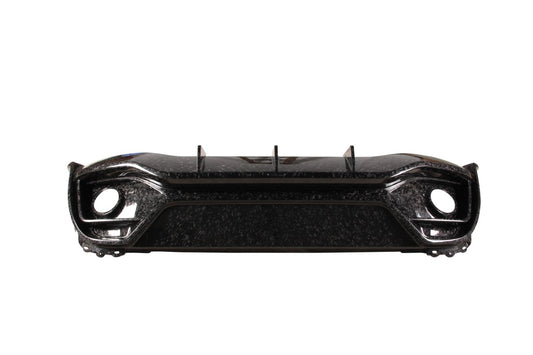 Aston Martin DBX Base 2021 2022 2023 2024 with Aftermarket Parts - Rear Diffuser Dry Pre-preg Carbon Fiber from Ventus Veloce