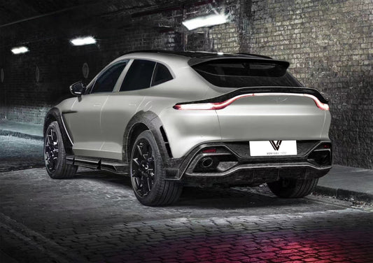 Aston Martin DBX Base 2021 2022 2023 2024 with Aftermarket Parts - Side Skirts Dry Pre-preg Carbon Fiber from Ventus Veloce