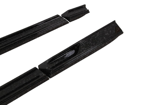 Aston Martin DBX Base 2021 2022 2023 2024 with Aftermarket Parts - Side Skirts Dry Pre-preg Carbon Fiber from Ventus Veloce