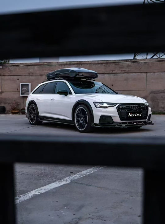 Audi A6 Allroad C8 2020-2022 With Aftermarket Parts - Pre-preg Carbon Fiber Side Skirts from Karbel Carbon