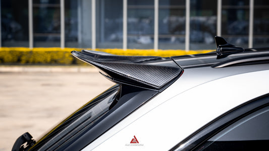 Audi RS4 B9 B9.5 2018-ON with Aftermarket Parts - ART V2 Rear Roof Spoiler Dry Pre-preg Carbon Fiber from ArmorExtend