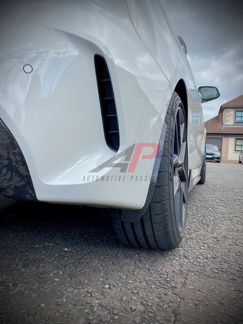 BMW 1 Series M135i xDrive 128ti 120i 118i 116i 120d 118d 116d F40 & 2 Series M235 228 F44 2020 2021 2022 2023 2024 with Aftermarket Parts - Front & Rear Arch Guards Dry Pre-preg Carbon Fiber / ABS from Automotive Passion