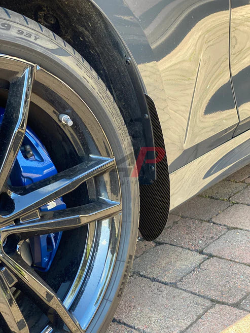 BMW 3 Series 330i M340i (Fits Both Pre-LCI & LCI) G20 G21 2019-ON with Aftermarket Parts - Front & Rear Arch Guards Dry Pre-preg Carbon Fiber / ABS from Automotive Passion