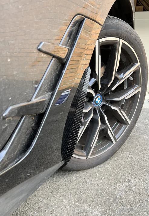 BMW I4 M50 / e Drive 40 G26 2021-ON & 4 Series Gran Coupe M440 430 G26 2020-ON with Aftermarket Parts - Front & Rear Arch Guards Dry Pre-preg Carbon Fiber / ABS from Automotive Passion