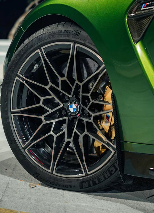 BMW M3 G80 G81 2021-ON with Aftermarket Parts - Front & Rear Arch Guards Dry Pre-preg Carbon Fiber / ABS from Automotive Passion
