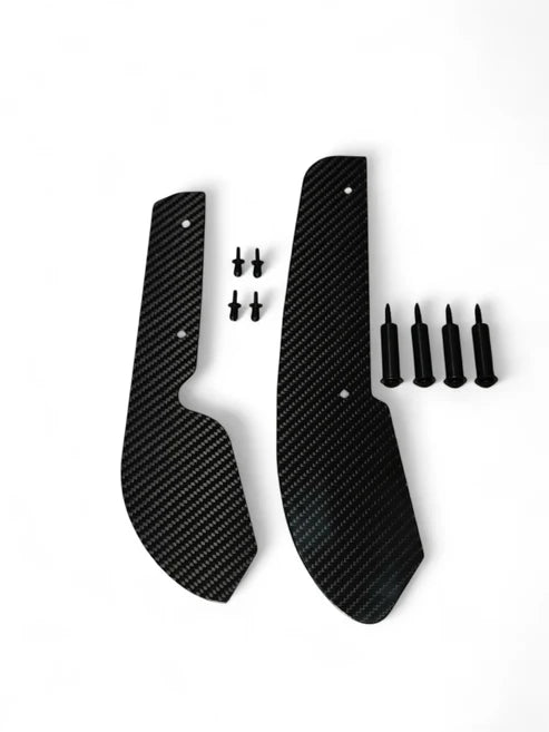 BMW M3 M3C M3CS F80 2014 2015 2016 2017 2018 with Aftermarket Parts - Front & Rear Arch Guards Dry Pre-preg Carbon Fiber / ABS from Automotive Passion