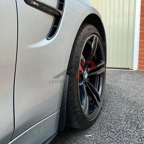 BMW M4 M4C M4CS M4CSL F82 F83 2014 2015 2016 2017 2018 2019 2020 with Aftermarket Parts - Front & Rear Arch Guards Dry Pre-preg Carbon Fiber / ABS from Automotive Passion