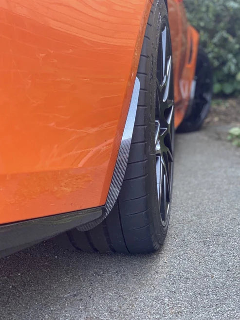 BMW M4 M4C M4CS M4CSL F82 F83 2014 2015 2016 2017 2018 2019 2020 with Aftermarket Parts - Front & Rear Arch Guards Dry Pre-preg Carbon Fiber / ABS from Automotive Passion