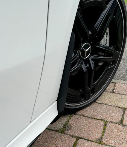Mercedes Benz AMG A45 A35 A220 W177 2019-ON with Aftermarket Parts - Front Arch Guards Dry Pre-preg Carbon Fiber / ABS from Automotive Passion
