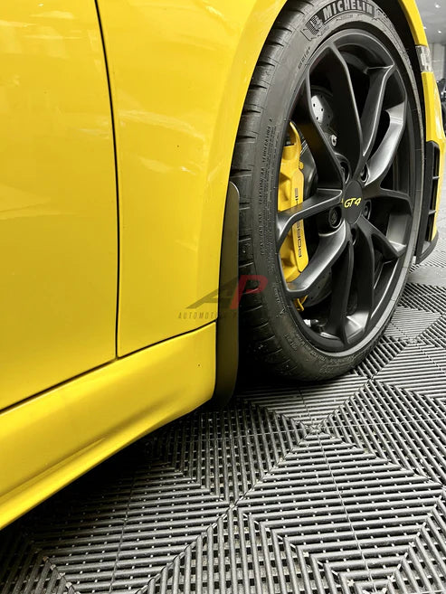 Porsche 981 Cayman & Boxster Base/S/GTS/GT4 2012 2013 2014 2015 2016 with Aftermarket Parts - Front & Rear Arch Guards Dry Pre-preg Carbon Fiber / ABS from Automotive Passion