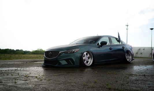 Robot Craftsman Front Bumper & Lip & Lower Splitter for Mazda6 Sport Grand Touring Signature Carbon Fiber / FRP