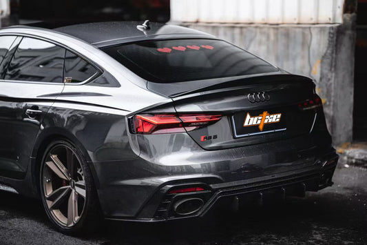 Audi RS5 B9.5 2020-ON with Aftermarket Parts - Rear Diffuser Pre-preg Carbon Fiber from BCTXE Tuning
