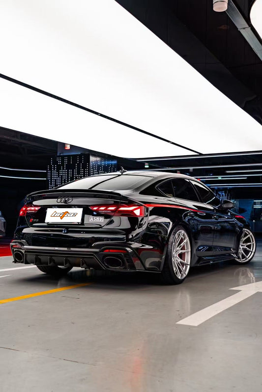 Audi RS5 B9.5 2020-ON with Aftermarket Parts - Rear Diffuser Pre-preg Carbon Fiber from BCTXE Tuning