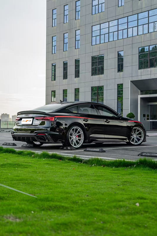 Audi RS5 B9.5 2020-ON with Aftermarket Parts - Rear Diffuser Pre-preg Carbon Fiber from BCTXE Tuning