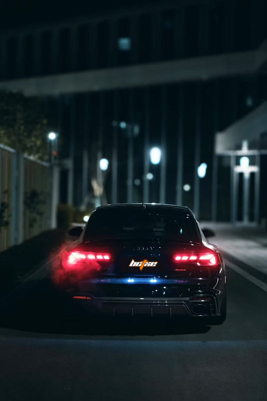 Audi RS5 B9.5 2020-ON with Aftermarket Parts - Rear Diffuser Pre-preg Carbon Fiber from BCTXE Tuning