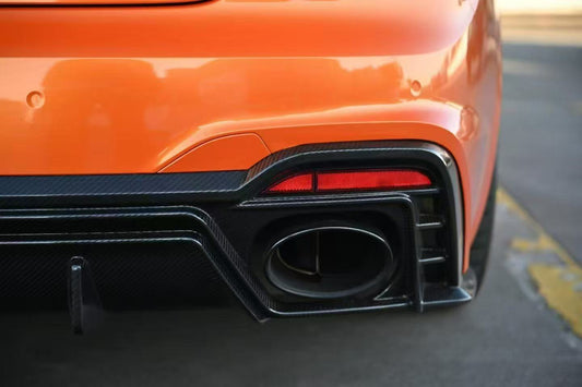 Audi RS5 B9.5 2020-ON with Aftermarket Parts - Rear Diffuser Pre-preg Carbon Fiber from BCTXE Tuning