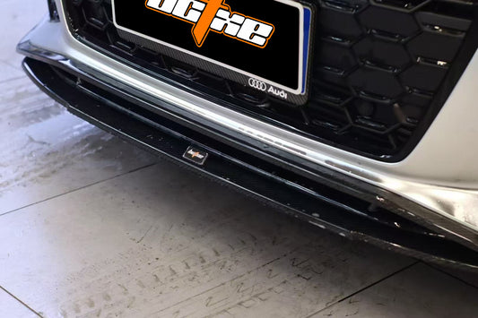 Audi S5 A5 (with s-line bumper, does not base model) B9.5 2020 2021 2022 2023 2024 with Aftermarket Parts - Front Lip Pre-preg Carbon Fiber from BCTXE Tuning