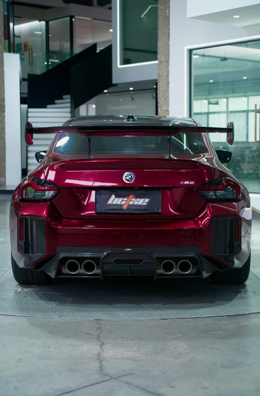 BMW M2 / M2C G87 2023 2024 with Aftermarket Parts - Rear Diffuser Pre-preg Carbon Fiber from BCTXE Tuning