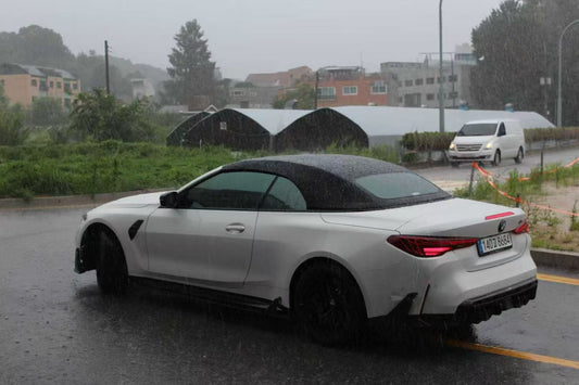 BMW M4 G82 G83 2021-ON with Aftermarket Parts - V2 Side Skirts Pre-preg Carbon Fiber from BCTXE Tuning