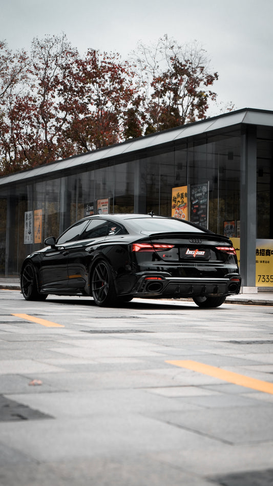 Audi RS5 B9.5 2020-ON with Aftermarket Parts - Rear Diffuser Pre-preg Carbon Fiber from BCTXE Tuning