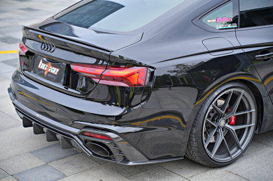 Audi RS5 B9.5 2020-ON with Aftermarket Parts - Rear Diffuser Pre-preg Carbon Fiber from BCTXE Tuning