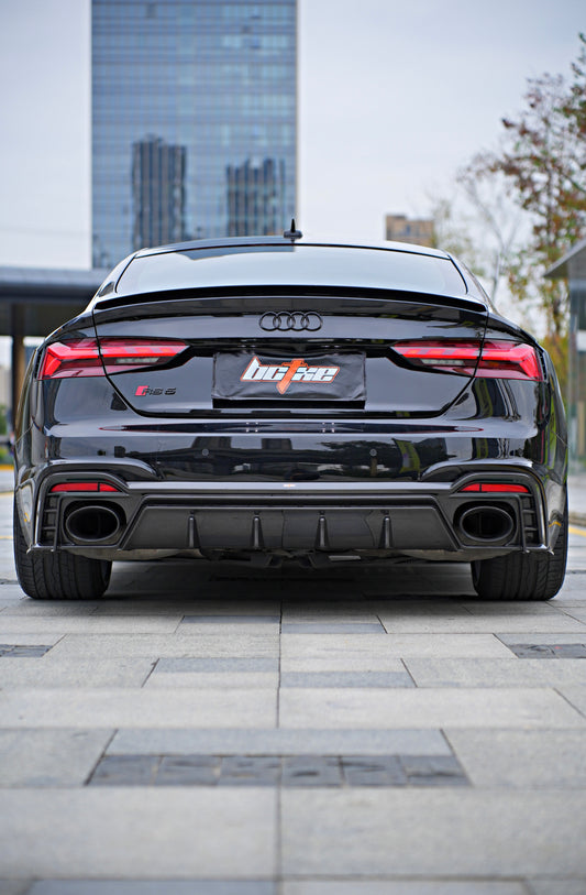 Audi RS5 B9.5 2020-ON with Aftermarket Parts - Rear Diffuser Pre-preg Carbon Fiber from BCTXE Tuning